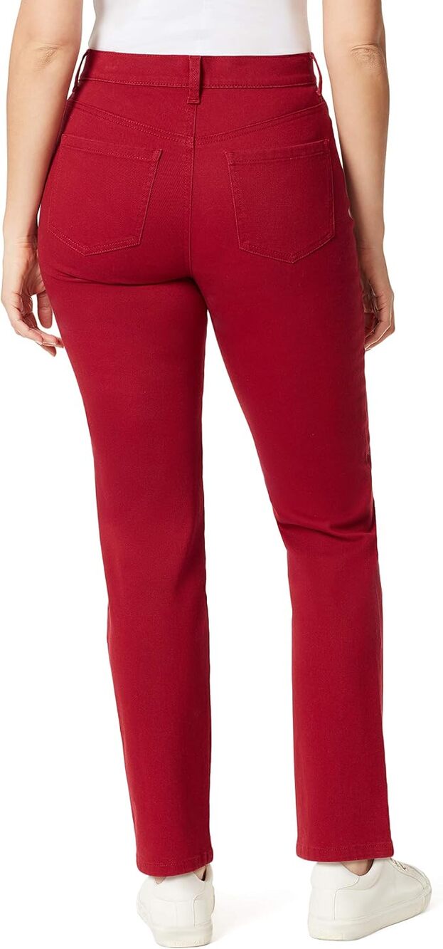 Gloria Vanderbilt Women's Classic Tapered Amanda Jeans Autumn Apple 8 Short